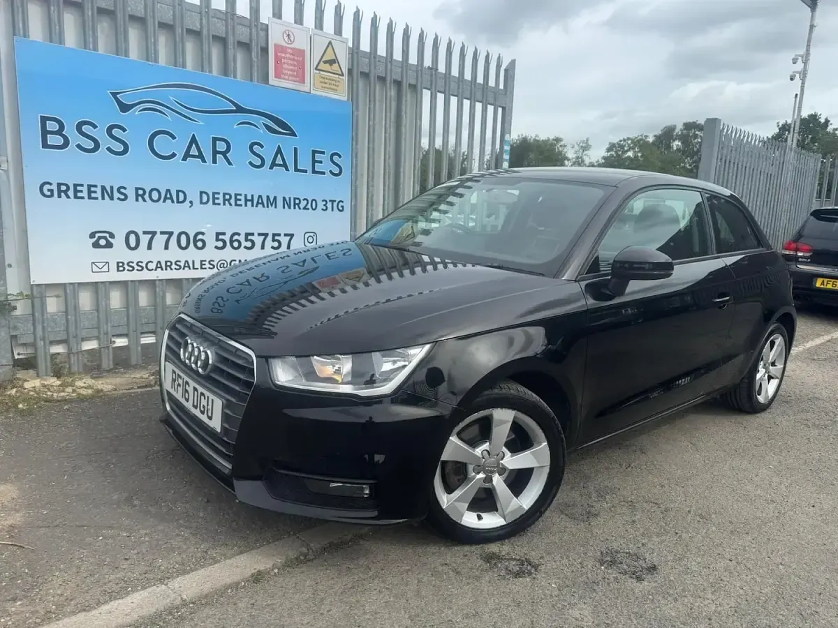 Used Audi A1 Sport 116 HP (85 kW) 2016 Black Hatchback