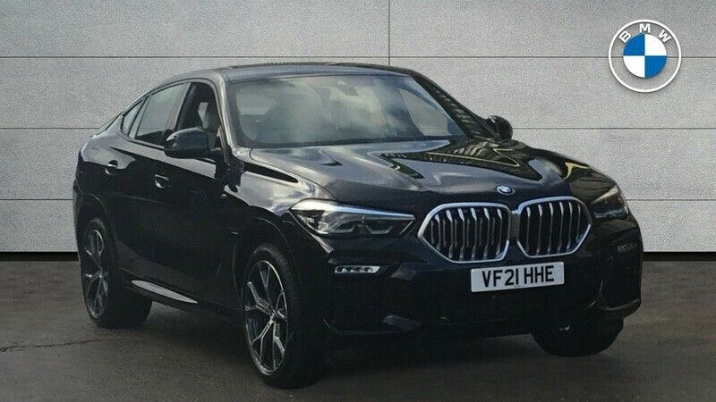Black Used 2021 BMW X6 M Sport SUV | £37,990 (Super price) - Image 1/4