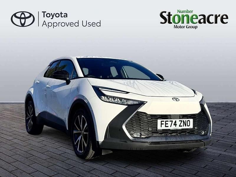 White Used 2024 Toyota C-HR Design SUV | £27,000 (Fair price) - Image 1/2