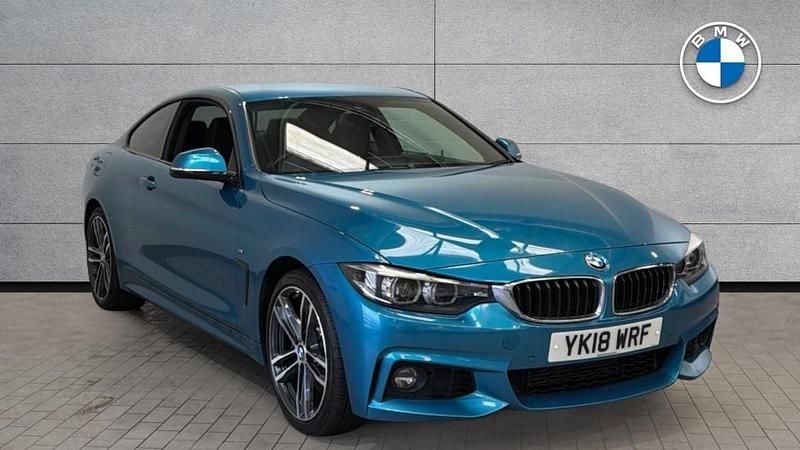 Used BMW 430 M Sport 254 HP (186 kW) 2018 Blue Coupe