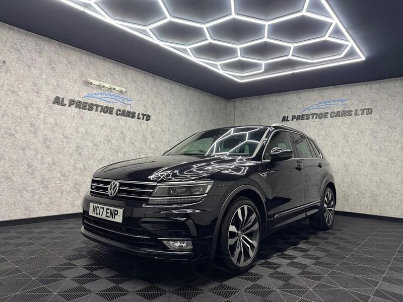 Used VW Tiguan R-line 150 HP (110 kW) 2017 Black SUV