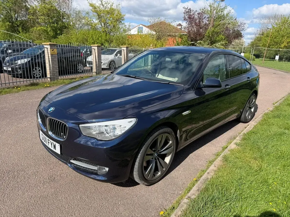 Used BMW 535 Gran Turismo 2011 Blue Hatchback