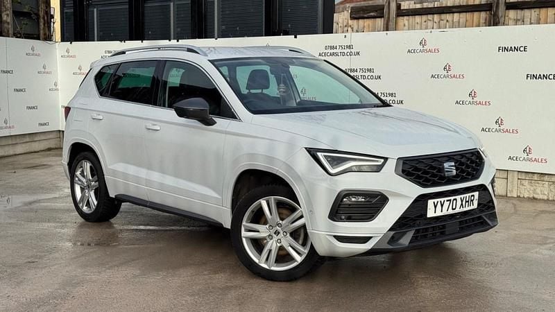 Used Seat Ateca 4Drive 2021 White SUV
