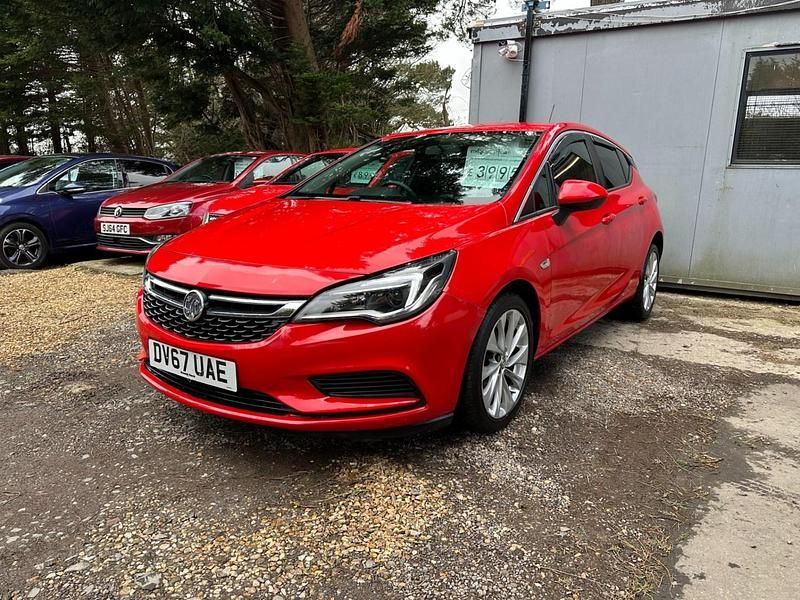Used Vauxhall Astra Design Edition 2017 Red Hatchback