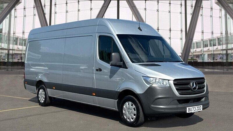 Silver Used 2023 Mercedes Sprinter Premium Van | £31,895 (Fair price) - Image 1/4