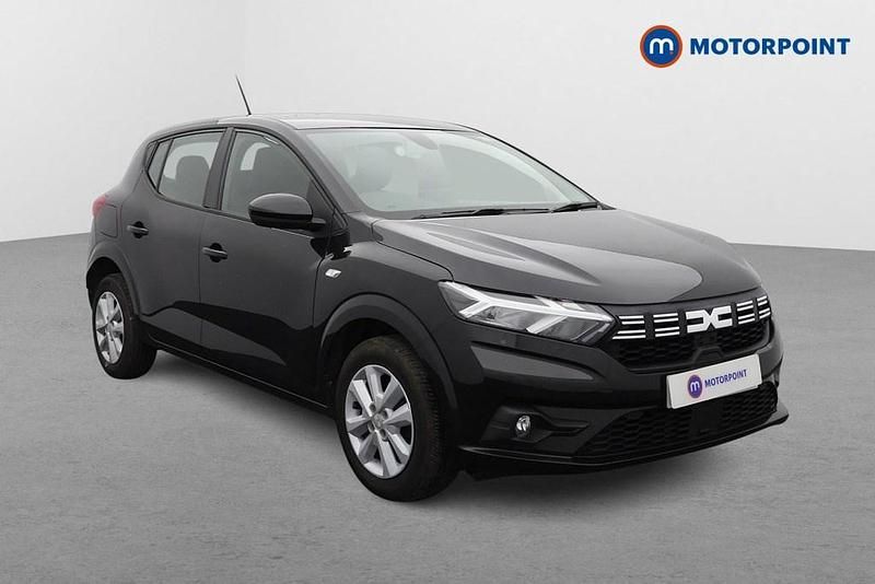 Black Used 2023 Dacia Sandero Expression Hatchback | £11,299 (Fair price) - Image 1/4