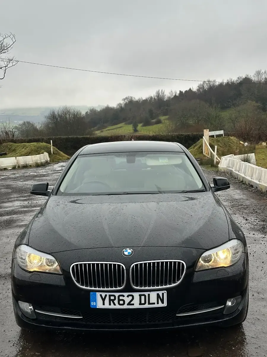 Used BMW 525 214 HP (157 kW) 2012 Black Sedan