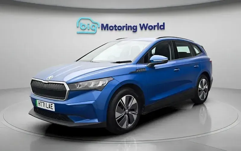 Used Skoda Enyaq iV ecoSuite 150 kW (204 HP) 2021 Blue SUV