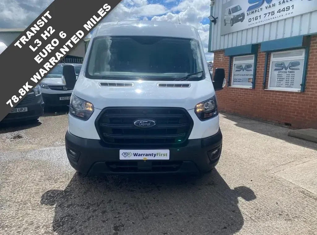 Used Ford Transit 130 HP (95 kW) 2023 White Van