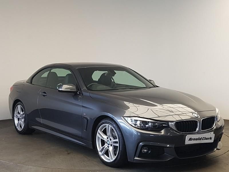 Grey Used 2018 BMW 420 M Sport Cabriolet | £16,298 (Fair price) - Image 1/4