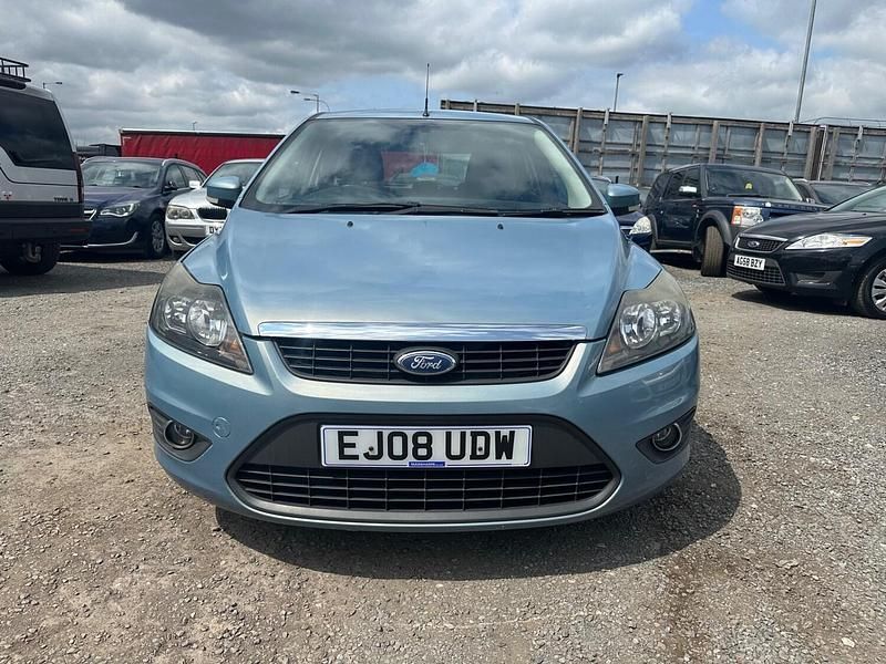 Used Ford Focus Zetec 2008 Blue Hatchback