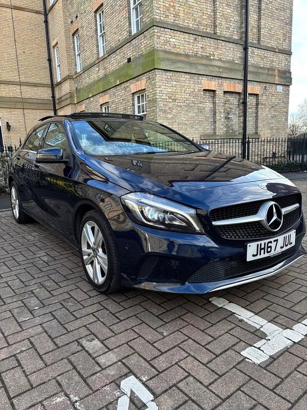 Used Mercedes A180 Premium 2017 Blue Hatchback