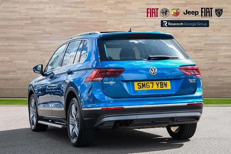 Blue Used 2018 VW Tiguan SEL SUV | £18,396 (Good price) - Image 1/4