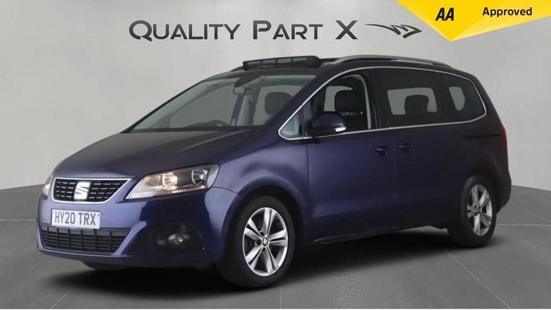 Used Seat Alhambra Ecomotive 150 HP (110 kW) 2020 Blue MPV