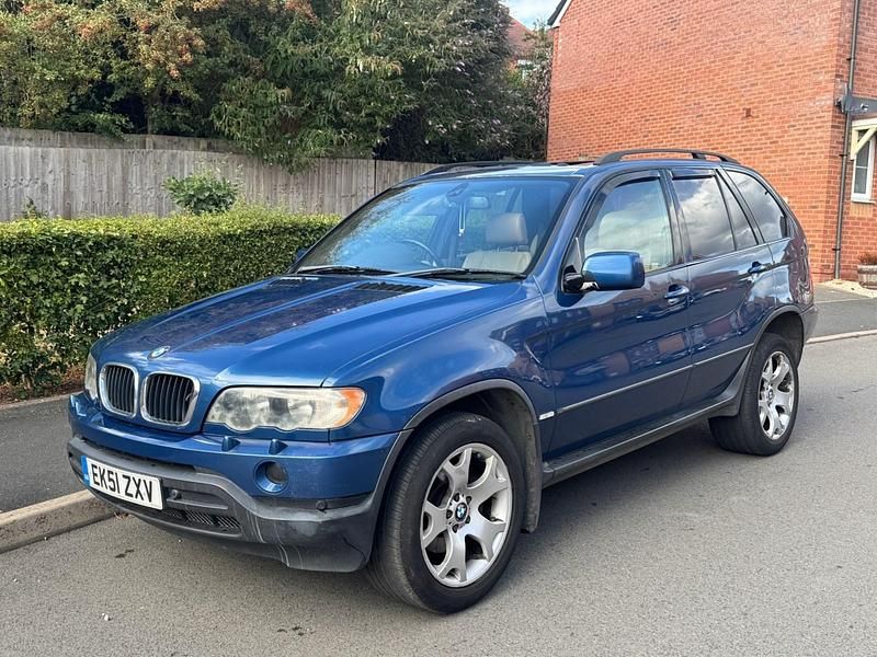 Blue Used 2001 BMW X5 Sport Line SUV | £1,395 - Image 1/4