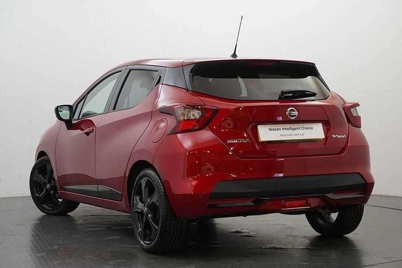 Used Nissan Micra 91 HP (66 kW) 2022 Red Hatchback