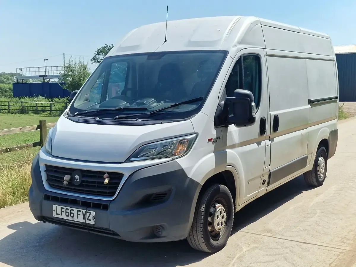 Used Fiat Ducato 128 HP (94 kW) 2017 White Van