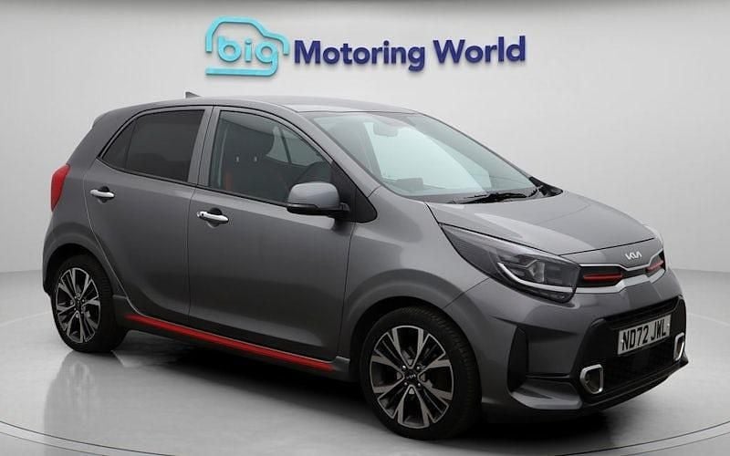 Used Kia Picanto GT-Line S 101 HP (74 kW) 2022 Grey Hatchback