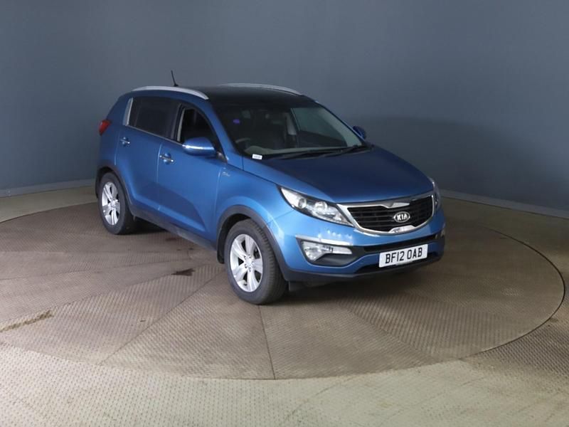Blue Used 2012 Kia Sportage 2 SUV | £3,890 (Good price) - Image 1/4