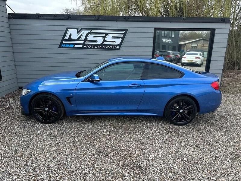Used BMW 420 M Sport 190 HP (139 kW) 2016 Blue Coupe