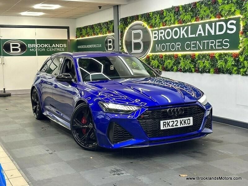 Blue Used 2022 Audi RS6 Estate | £72,985 (Fair price) - Image 1/3