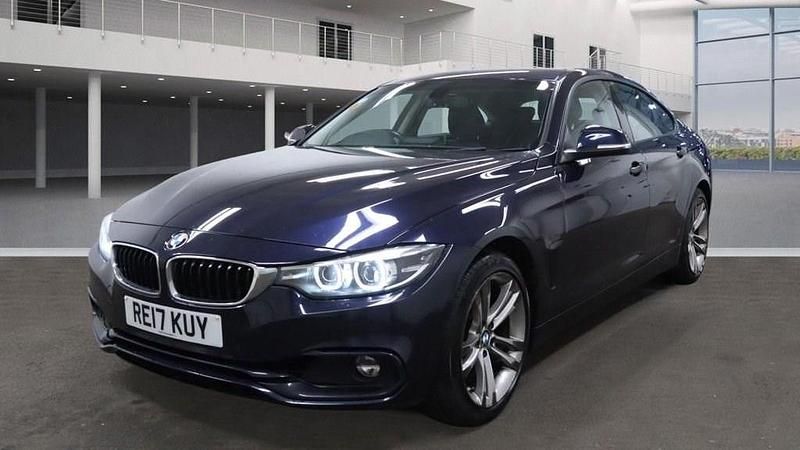 Used BMW 420 Sport Line 184 HP (135 kW) 2017 Blue Coupe