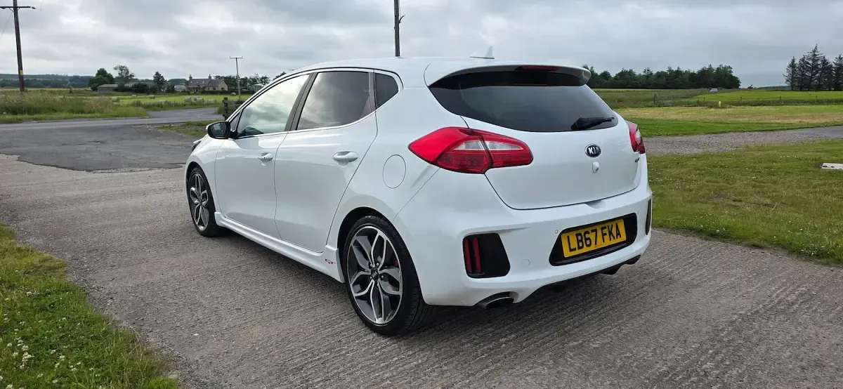 Used Kia Ceed GT GT 2018 White Hatchback