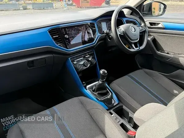Used VW T-Roc Design 115 HP (84 kW) 2020 Silver SUV