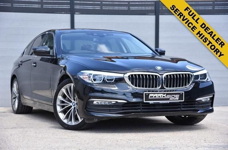 Black Used 2018 BMW 530e Comfort Edition Sedan | £10,995 (Good price) - Image 1/4
