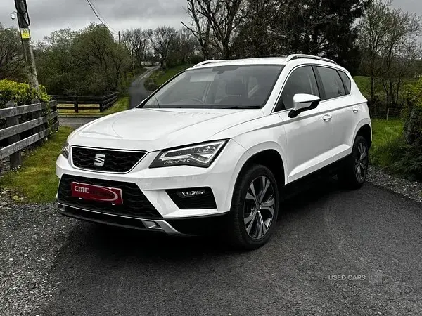 Używany Seat Ateca Ecomotive 115 KM (84 kW) 2018 Biały SUV