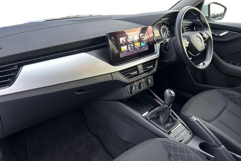 Used Skoda 110 R SE Drive 110 HP (80 kW) 2022 Moon white Hatchback