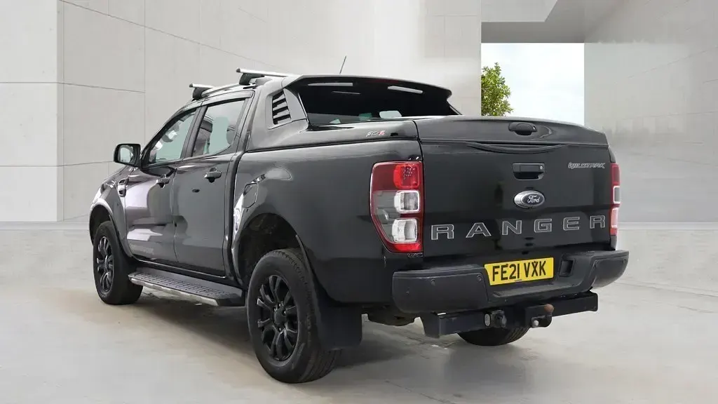 Begagnad Ford Ranger Wildtrack 2021 Svart Pickup