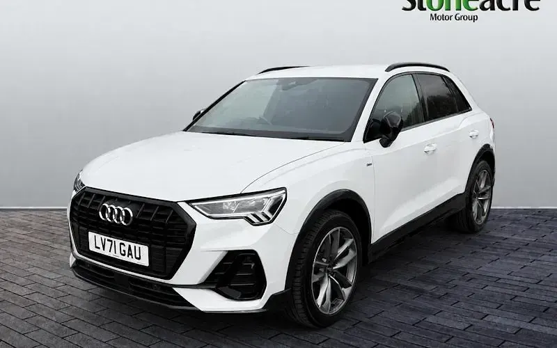 Used Audi Q3 Black Edition 150 HP (110 kW) 2023 White SUV