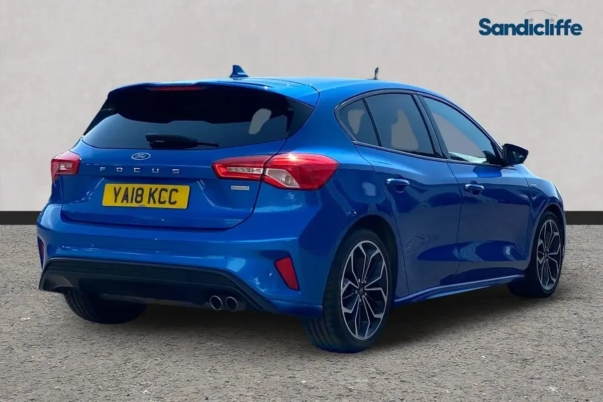 Used Ford Focus ST-Line X 125 HP (91 kW) 2020 Blue Hatchback