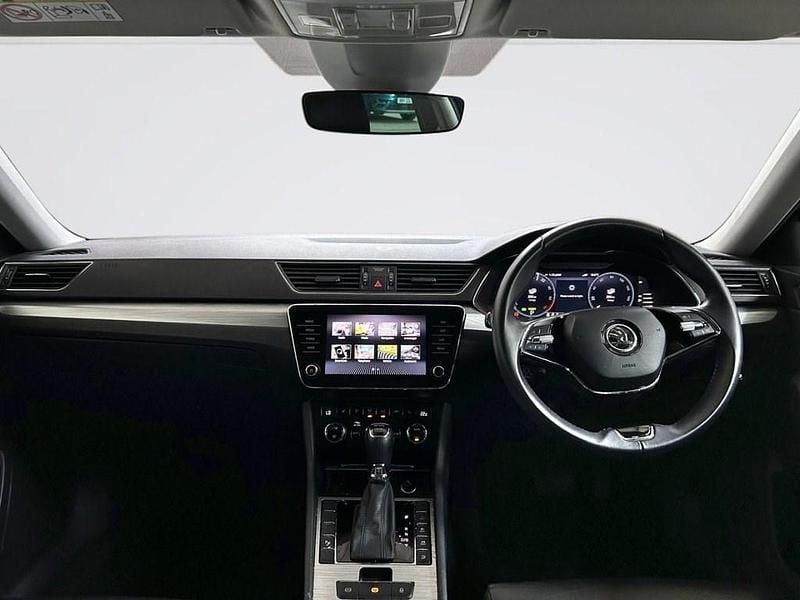 Used Skoda Superb SE Technology 218 HP (160 kW) 2021 Blue Estate