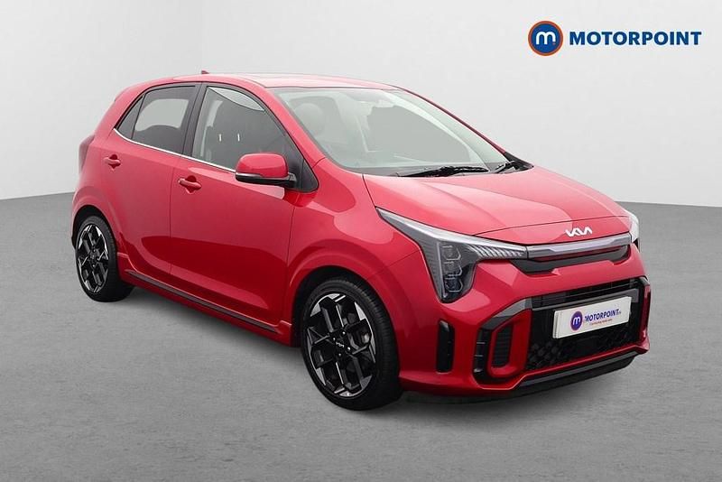 Red Used 2024 Kia Picanto GT-Line S Hatchback | £15,199 (Fair price) - Image 1/4