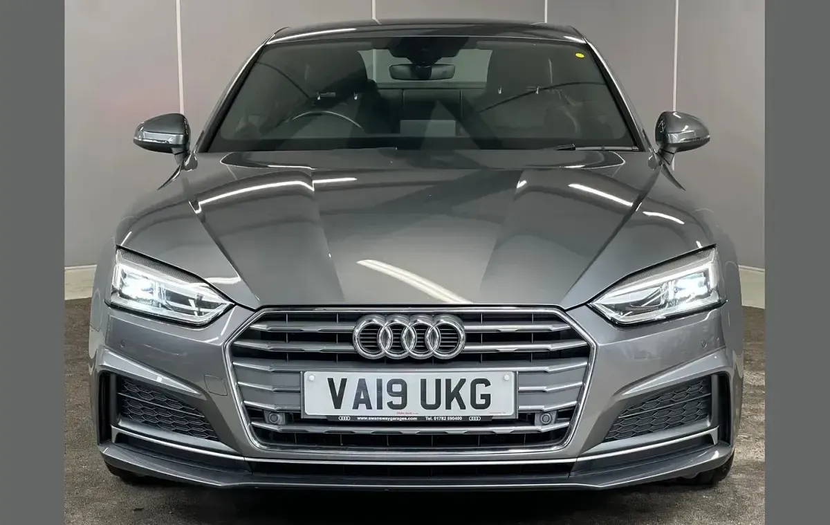 Used Audi A5 S-Line 187 HP (137 kW) 2019 Grey Coupe