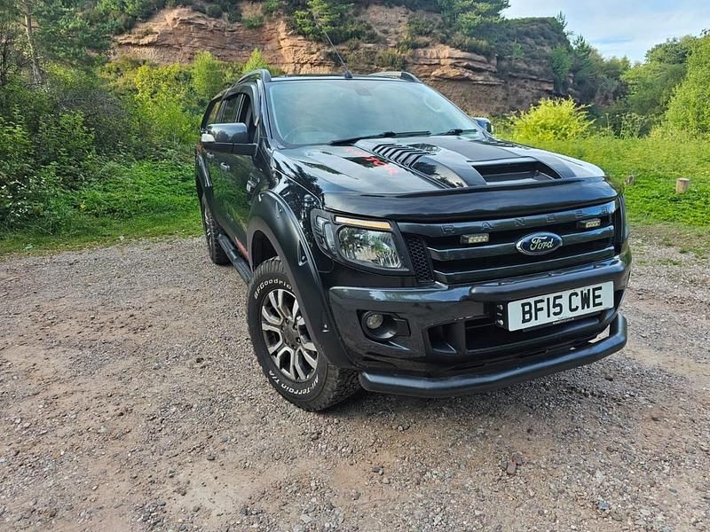 Black Used 2015 Ford Ranger Wildtrack Pickup | £14,990 - Image 1/4