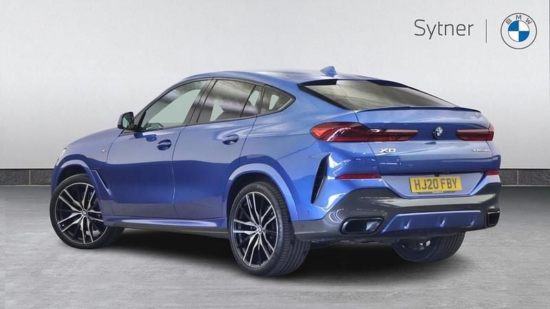 Used BMW X6 M Sport 335 HP (246 kW) 2020 Blue SUV
