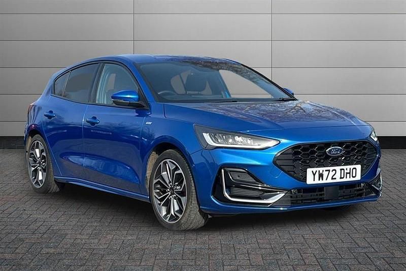 Used Ford Focus ST-Line 155 HP (114 kW) 2023 Blue Hatchback