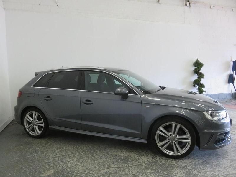 Used Audi A3 S-Line 2014 Grey Hatchback