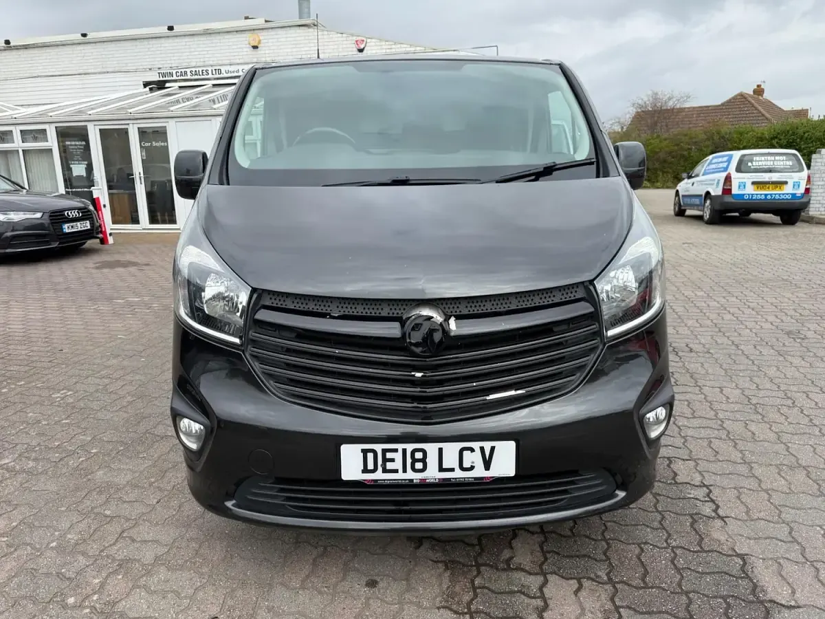 Used Vauxhall Vivaro Sportive 2018 Black