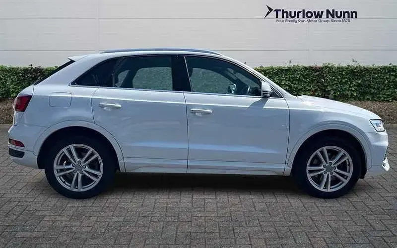 Used Audi Q3 S-Line 150 HP (110 kW) 2018 White SUV