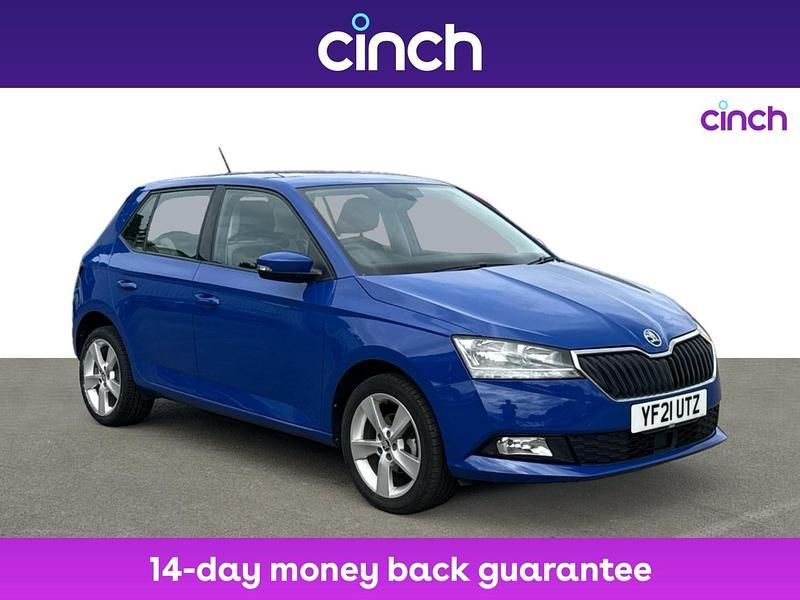 Blue Used 2021 Skoda Fabia SE L Hatchback | £11,999 (Fair price) - Image 1/3