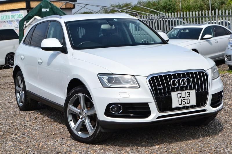 White Used 2013 Audi Q5 Advanced SUV | £12,450 (A bit pricey) - Image 1/4