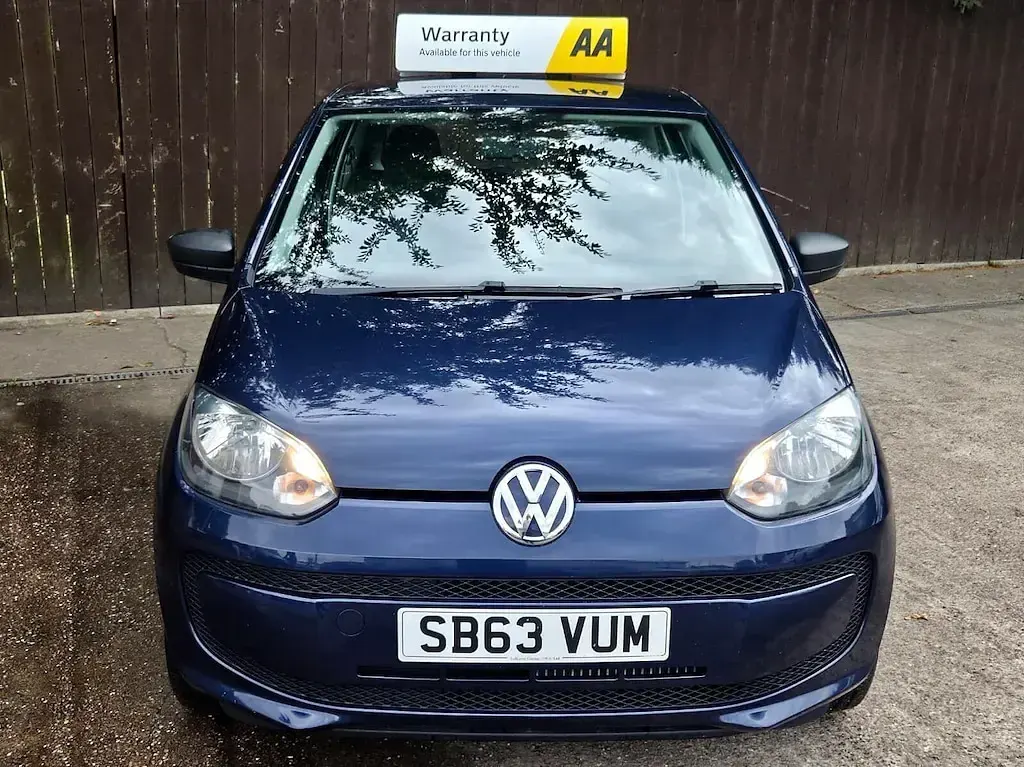 Used VW up! take up! 60 HP (44 kW) 2014 Blue Hatchback