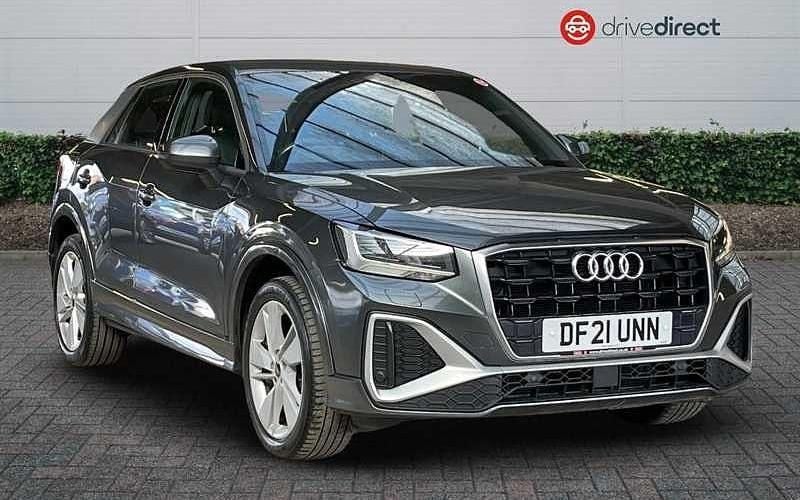 Pearl arrow grey Used 2020 Audi Q2 S-Line SUV | £17,250 (Fair price) - Image 1/4