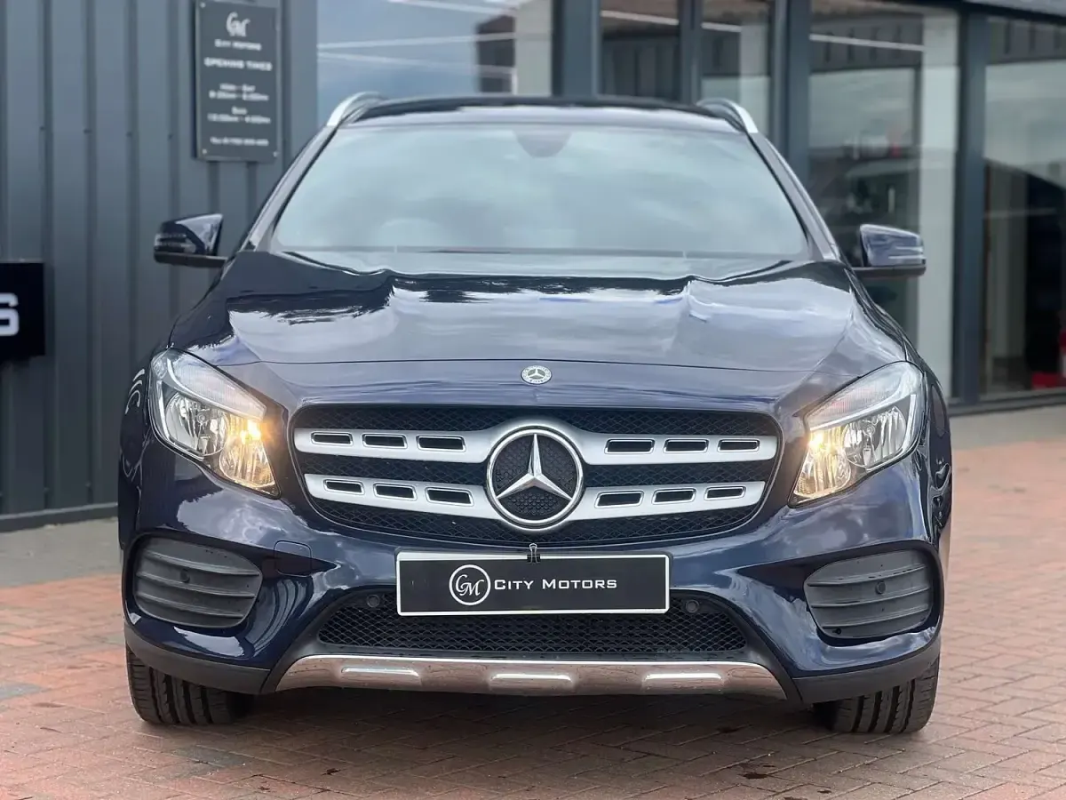 Used Mercedes GLA220 AMG line 2018 Blue SUV
