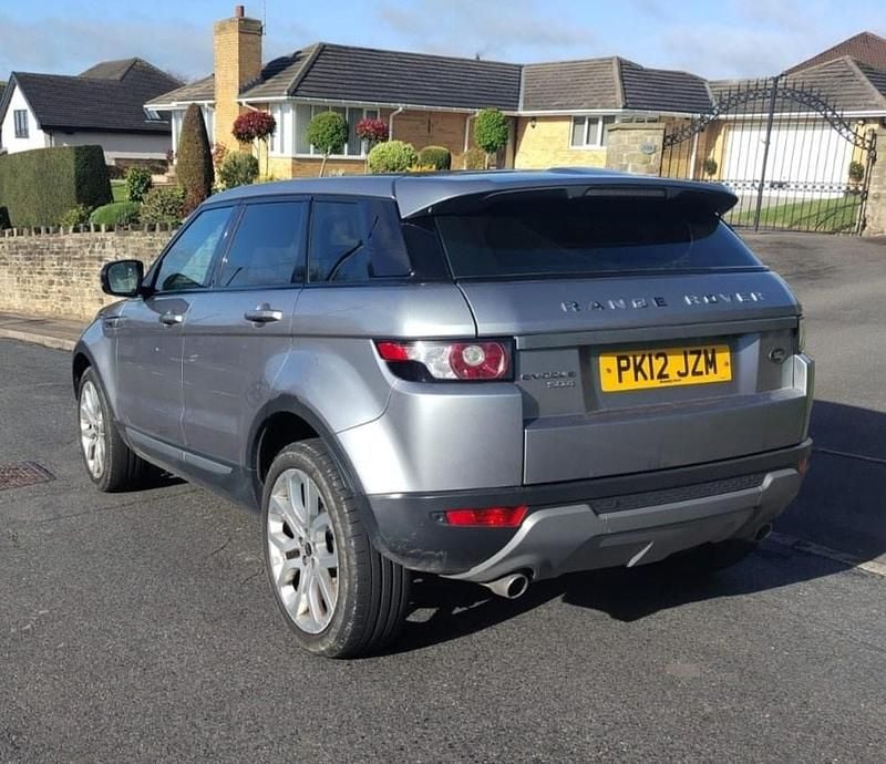Begagnad Land Rover Range Rover evoque Pure 2012 Grå SUV