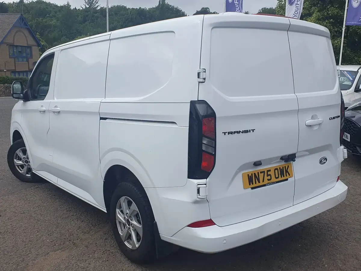 New Ford Transit Custom Limited 136 HP (100 kW) 2025 White